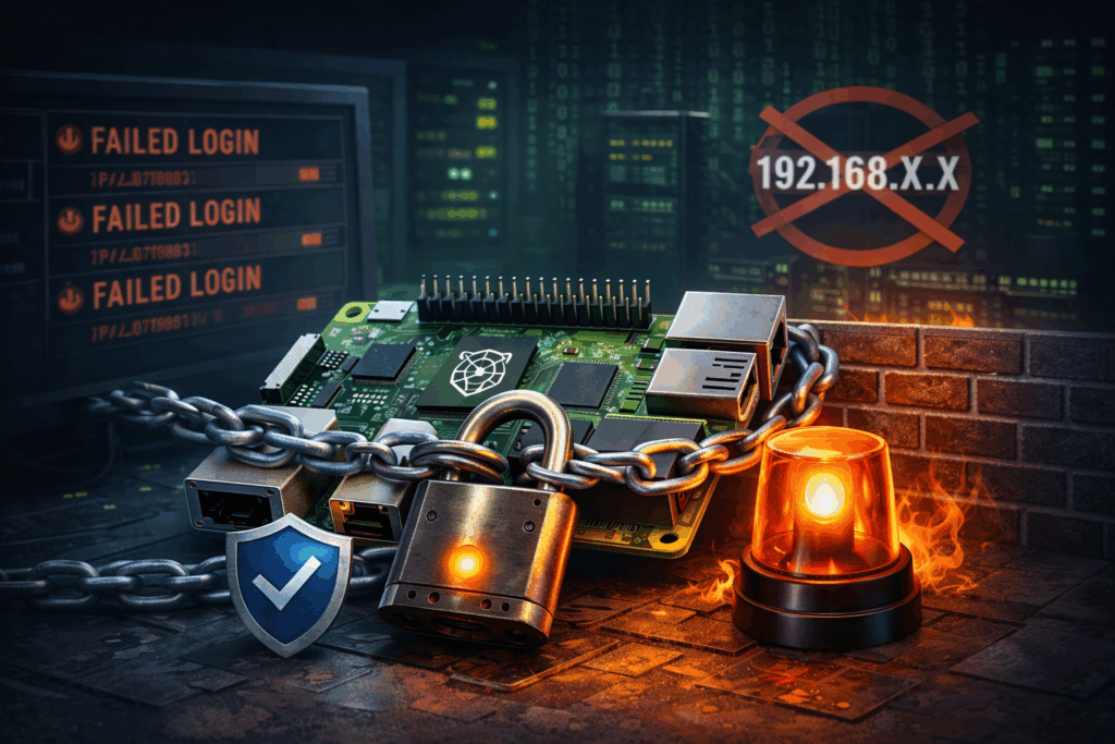 DALL-E Illustration zum Fail2ban Beitrag